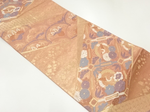 Japanese Kimono / Fukuro Obi Silk